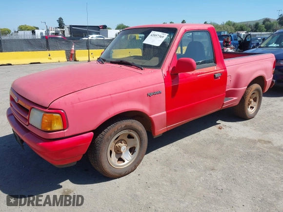1994 Ford Ranger XL with VIN 1FTCR10U9RPB83978, listed as a IAAI auction lot 42057369 with 140,072 mi miles. Bid and sale history available at carsss.com. Image 2.