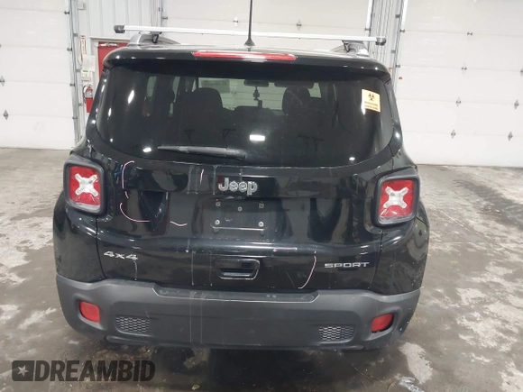 2018 Jeep Renegade Upland z VIN ZACCJBAB7JPH44891, wystawiony jako IAAI lot #41598472 z przebiegiem 150 165 mil mil oraz . Historia ofert i sprzedaży dostępna na DreamBid. Obrazek 16.