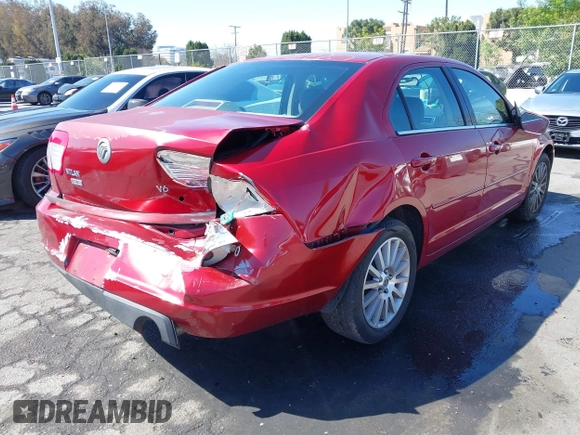 2006 Mercury Milan Premier with VIN 3MEFM08106R614422, listed as a IAAI auction lot 41867143 with 114,291 mi miles and . Bid and sale history available at DreamBid. Image 4.