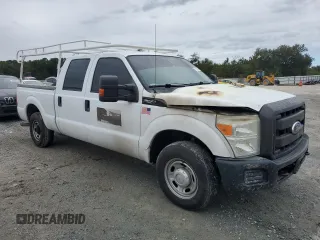 2011 Ford F-250 XL with VIN 1FT7W2A64BEA31009, listed as a Copart auction lot 75321624 with Not Provided miles and Salvage Title. Bid and sale history available at carsss.com. Image 4.