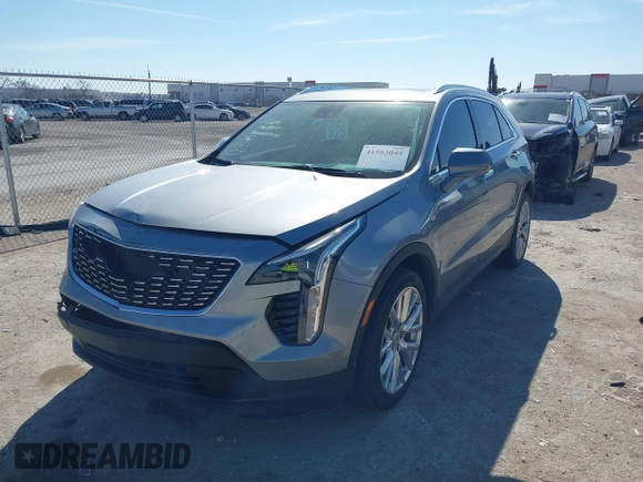 2023 Cadillac XT4 AWD Luxury with VIN 1GYFZBR40PF148068, listed as a IAAI auction lot 41583045 with 35,229 mi miles. Bid and sale history available at carsss.com. Image 2.