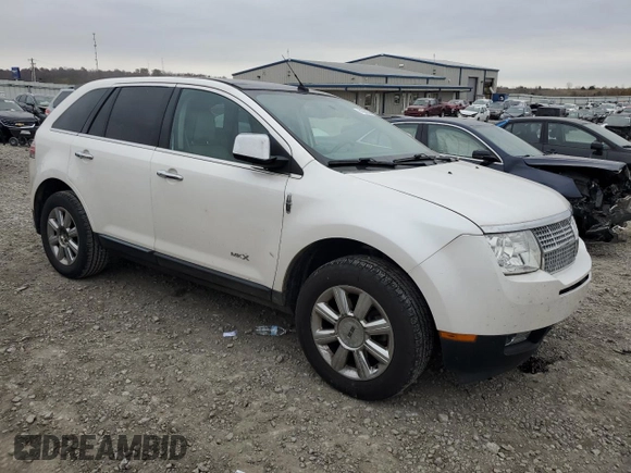2009 Lincoln MKX with VIN 2LMDU68C79BJ12359, listed as a Copart auction lot 81906694 with 215,549 mi miles and Salvage Title. Bid and sale history available at DreamBid. Image 4.