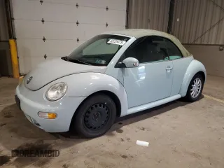 2004 Volkswagen Beetle GLS z VIN 3VWCM31YX4M352333, wystawiony jako Copart lot #58228475 z przebiegiem 77 682 mil mil oraz Czysty tytuł • Clean title. Historia ofert i sprzedaży dostępna na DreamBid. Obrazek 1.