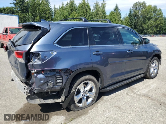 2018 Toyota Highlander Limited с VIN 5TDDZRFH2JS808454, выставлен на аукционе Copart как лот 64466025 с пробегом 77 291 миль миль и Списание • Salvage title. История ставок и продаж доступна на DreamBid. Изображение 3.