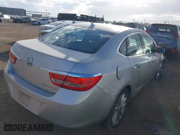 2012 Buick Verano Leather Group with VIN 1G4PS5SKXC4189575, listed as a IAAI auction lot 41590023 with 219,306 mi miles. Bid and sale history available at carsss.com. Image 4.