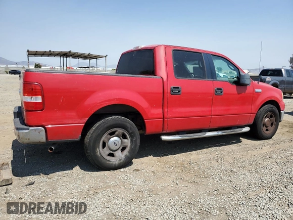 2006 Ford F-150 XLT with VIN 1FTRW12W96FB04831, listed as a Copart auction lot 63116385 with 111,162 mi miles and Salvage title. Bid and sale history available at DreamBid. Image 3.