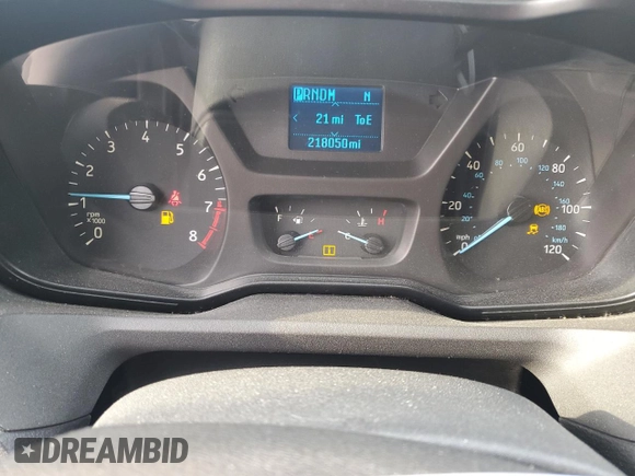 2015 Ford Transit XL with VIN 1FBZX2ZM6FKA63173, listed as a Copart auction lot 51581935 with 218,050 mi miles and Salvage Title. Bid and sale history available at DreamBid. Image 9.