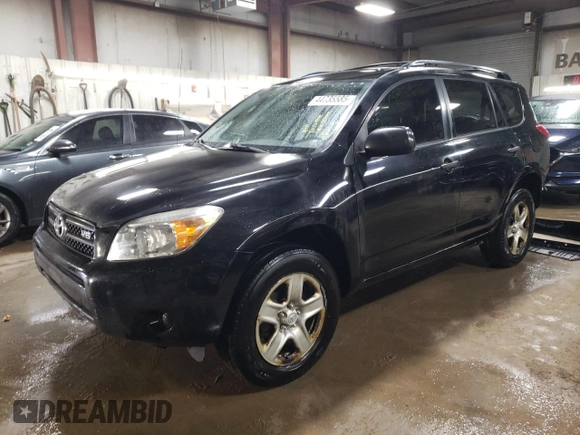 2007 Toyota RAV4 with VIN JTMBK33VX76027628, listed as a Copart auction lot 44735585 with 232,334 mi miles and Salvage Title. Bid and sale history available at carsss.com. Image 1.