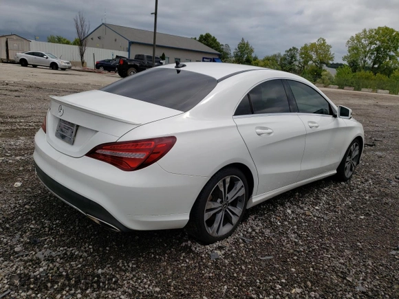 2019 Mercedes-Benz CLA 250 with VIN WDDSJ4EB7KN773986, listed as a Copart auction lot 63341903 with 88,734 mi miles and . Bid and sale history available at DreamBid. Image 3.