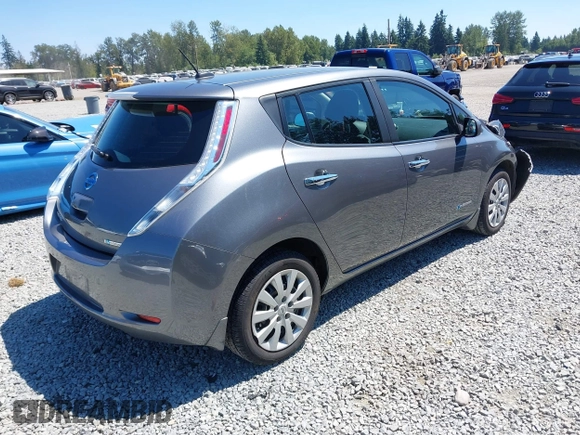 2016 Nissan LEAF S with VIN 1N4AZ0CP1GC303841, listed as a IAAI auction lot 42686655 with 82,690 mi miles and . Bid and sale history available at DreamBid. Image 4.