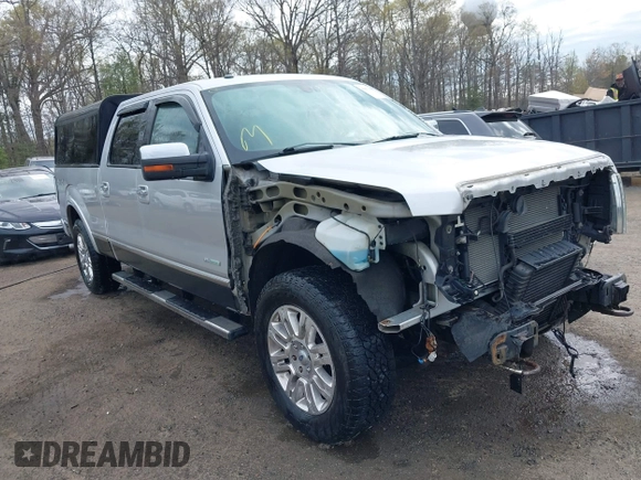 2011 Ford F-150 XLT with VIN 1FTFW1ET8BFD18868, listed as a IAAI auction lot 41971839 with 266,627 mi miles. Bid and sale history available at carsss.com. Image 1.