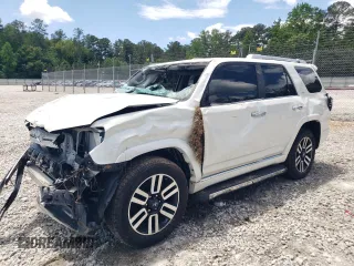 2021 Toyota 4Runner Limited with VIN JTEKU5JR6M5911865, listed as a Copart auction lot 55999225 with 50,560 mi miles and Salvage title. Bid and sale history available at DreamBid. Image 1.