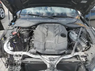 2022 Audi A8 with VIN WAULDAF89NN006262, listed as a Copart auction lot 57478025 with 13,020 mi miles and Salvage title. Bid and sale history available at DreamBid. Image 11.