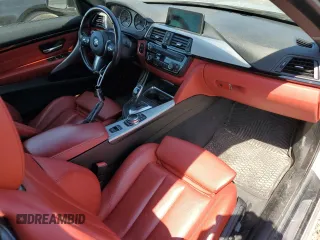 2014 BMW 4 Series 428i xDrive with VIN WBA3T1C58EP819710, listed as a Copart auction lot 54699235 with 196,856 mi miles and Salvage Title. Bid and sale history available at carsss.com. Image 8.