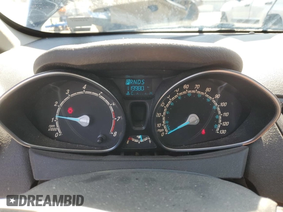 2017 Ford Fiesta SE with VIN 3FADP4BJ7HM147215, listed as a Copart auction lot 46609685 with 119,980 mi miles and Salvage Title. Bid and sale history available at DreamBid. Image 9.
