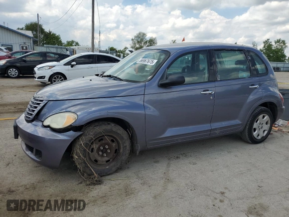 2007 Chrysler PT Cruiser with VIN 3A4FY48B17T512082, listed as a Copart auction lot 56967675 with 137,447 mi miles and Salvage title. Bid and sale history available at DreamBid. Image 1.