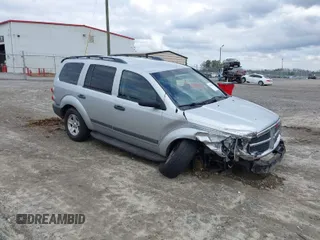 2005 Dodge Durango SXT with VIN 1D4HD38N95F506717, listed as a IAAI auction lot 41737887 with 272,149 mi miles. Bid and sale history available at carsss.com. Image 1.