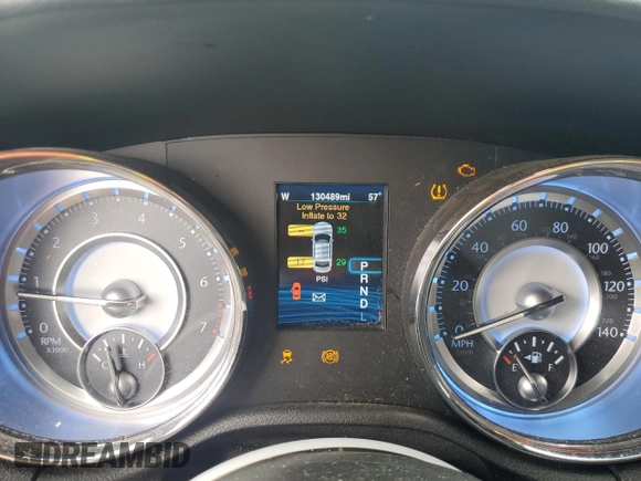 2014 Chrysler 300 with VIN 2C3CCAAG6EH127901, listed as a Copart auction lot 50373855 with 130,489 mi miles and Salvage Title. Bid and sale history available at carsss.com. Image 9.