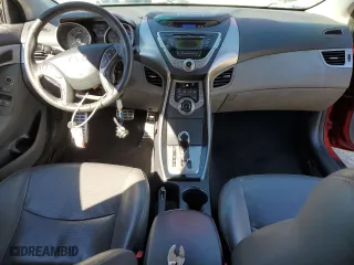 2013 Hyundai Elantra Coupe GS PZEV with VIN KMHDH6AE6DU006399, listed as a Copart auction lot 75930664 with 93,586 mi miles and Salvage Title. Bid and sale history available at carsss.com. Image 8.