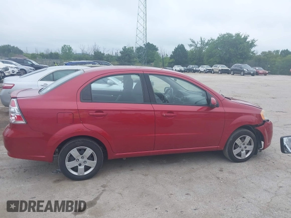 2011 Chevrolet Aveo 1LT with VIN KL1TD5DEXBB205182, listed as a IAAI auction lot 42825330 with 131,713 mi miles and . Bid and sale history available at DreamBid. Image 13.