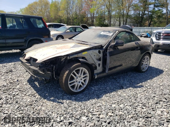 2009 Mercedes-Benz SLK 280 z VIN WDBWK54F19F192019, wystawiony jako Copart lot #55446695 z przebiegiem 50 860 mil mil oraz Nie do naprawy. Historia ofert i sprzedaży dostępna na DreamBid. Obrazek 1.