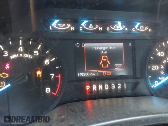2017 Ford F-150 XL with VIN 1FTMF1C84HKE37930, listed as a IAAI auction lot 41817185 with 140,280 mi miles. Bid and sale history available at carsss.com. Image 16.