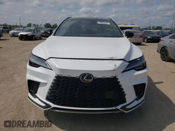 2023 Lexus RX with VIN 2T2BCMEA6PC005000, listed as a Copart auction lot 54004543 with 187 mi miles. Bid and sale history available at carsss.com. Image 5.