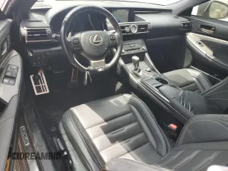 2017 Lexus RC 350 with VIN JTHSE5BC2H5007785, listed as a Copart auction lot 57786905 with 81,685 mi miles and Salvage title. Bid and sale history available at DreamBid. Image 8.