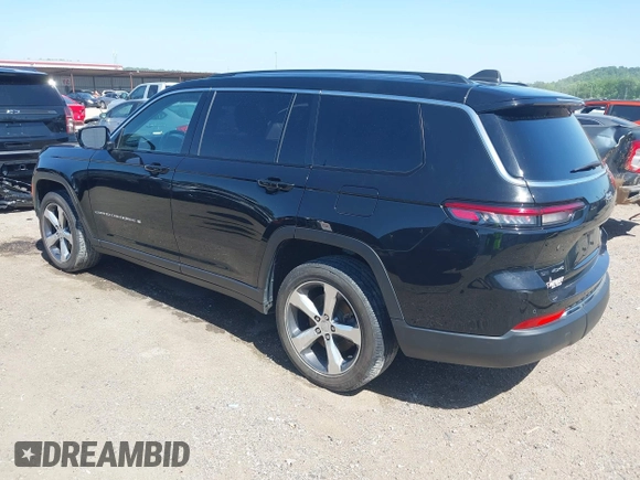 2021 Jeep Grand Cherokee Limited with VIN 1C4RJKBG1M8105003, listed as a IAAI auction lot 42227038 with 77,299 mi miles and . Bid and sale history available at DreamBid. Image 3.