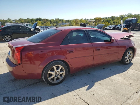 2005 Cadillac CTS with VIN 1G6DP567450133207, listed as a Copart auction lot 74300184 with 0 mi miles and Salvage Title. Bid and sale history available at carsss.com. Image 3.