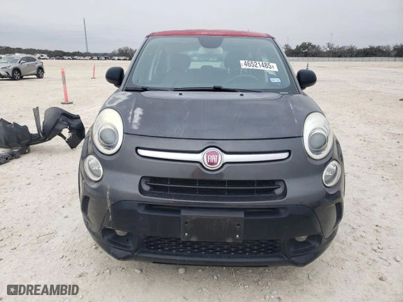 2017 FIAT 500L Trekking with VIN ZFBCFADH1HZ039756, listed as a Copart auction lot 46521485 with 42,395 mi miles and Salvage Title. Bid and sale history available at carsss.com. Image 5.
