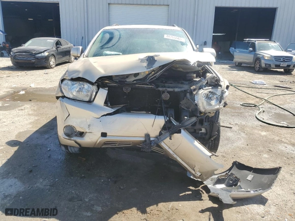 2008 Toyota Highlander with VIN JTEDS41A482019351, listed as a Copart auction lot 48765665 with 171,817 mi miles and Salvage Title. Bid and sale history available at carsss.com. Image 5.