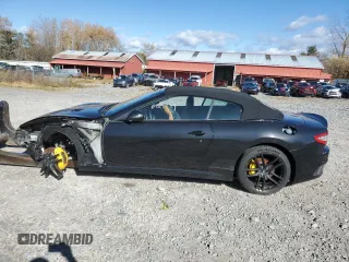 2013 Maserati GranTurismo Convertible Sport with VIN ZAM45VMAXD0071100, listed as a Copart auction lot 77978314 with 0 mi miles and Salvage Title. Bid and sale history available at carsss.com. Image 2.