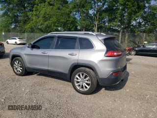 2014 Jeep Cherokee Limited with VIN 1C4PJMDS7EW210615, listed as a Copart auction lot 64308365 with 185,162 mi miles and Clean title. Bid and sale history available at DreamBid. Image 2.
