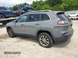 2020 Jeep Cherokee Latitude Plus with VIN 1C4PJLLB0LD653676, listed as a Copart auction lot 55921075 with 98,997 mi miles and Salvage title. Bid and sale history available at DreamBid. Image 2.