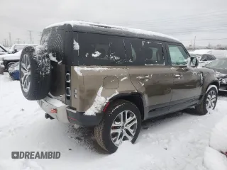 2022 Land Rover Defender z VIN SALEX7RU4N2095571, wystawiony jako Copart lot #85492574 z przebiegiem 12 896 mil mil oraz Szkoda całkowita • Salvage title. Historia ofert i sprzedaży dostępna na DreamBid. Obrazek 3.