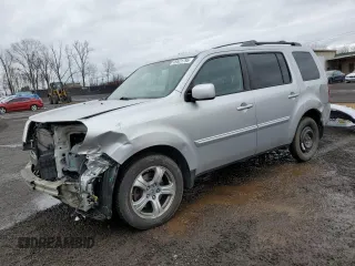 2013 Honda Pilot EX-L with VIN 5FNYF4H66DB034873, listed as a Copart auction lot 49521795 with 172,195 mi miles and Salvage Title. Bid and sale history available at carsss.com. Image 1.