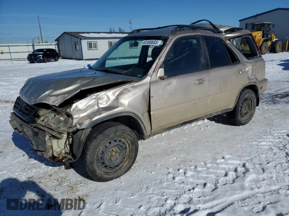 2000 Honda CR-V SE with VIN JHLRD1872YC043531, listed as a Copart auction lot 44169555 with 298,529 mi miles and Salvage Title. Bid and sale history available at carsss.com. Image 1.
