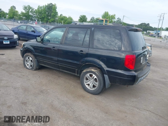 2004 Honda Pilot EX with VIN 5FNYF18574B008241, listed as a IAAI auction lot 42248581 with 267,334 mi miles and . Bid and sale history available at DreamBid. Image 3.