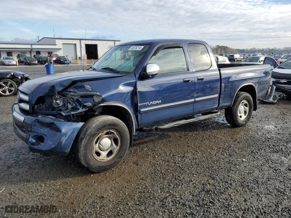 2003 Toyota Tundra SR5 with VIN 5TBBN44183S420281, listed as a Copart auction lot 84076214 with 187,734 mi miles and Salvage Title. Bid and sale history available at carsss.com. Image 1.
