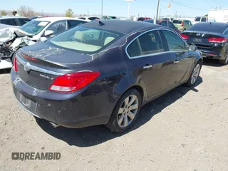 2013 Buick Regal Turbo Premium 1 with VIN 2G4GS5EV4D9126072, listed as a IAAI auction lot 41979945 with 91,660 mi miles. Bid and sale history available at carsss.com. Image 4.