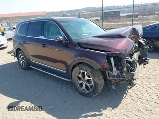 2022 Kia Telluride EX with VIN 5XYP3DHC8NG203652, listed as a IAAI auction lot 41794079 with 41,002 mi miles and . Bid and sale history available at carsss.com. Image 1.