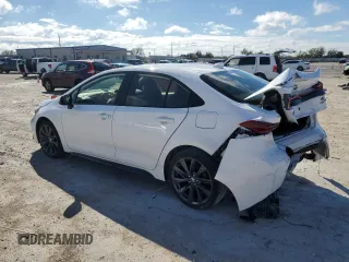 2023 Toyota Corolla Hybrid LE with VIN JTDBCMFE0PJ009313, listed as a Copart auction lot 46542735 with 74,526 mi miles and Non Repairable. Bid and sale history available at carsss.com. Image 2.