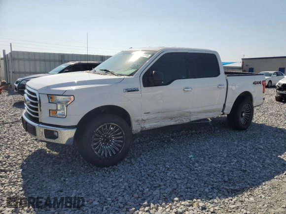 2016 Ford F-150 XLT with VIN 1FTEW1EP3GFC13385, listed as a Copart auction lot 53094115 with 136,272 mi miles and Salvage Title. Bid and sale history available at carsss.com. Image 1.