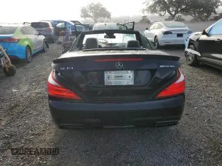 2015 Mercedes-Benz SL 63 AMG with VIN WDDJK7EA3FF031618, listed as a Copart auction lot 50321245 with 27,889 mi miles and Salvage title. Bid and sale history available at DreamBid. Image 6.