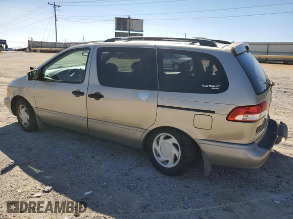 2003 Toyota Sienna LE with VIN 4T3ZF13C83U511540, listed as a Copart auction lot 70905154 with 327,206 mi miles and Salvage Title. Bid and sale history available at carsss.com. Image 2.
