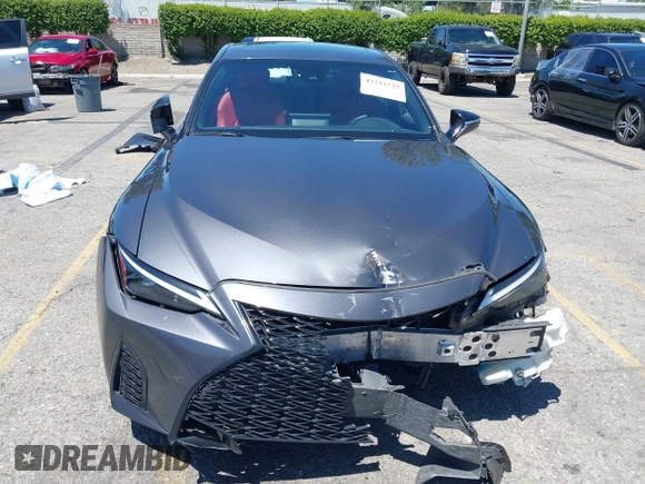 2023 Lexus IS 350 F Sport z VIN JTHGZ1B27P5063424, wystawiony jako IAAI lot #42233332 z przebiegiem 61 589 mil mil oraz . Historia ofert i sprzedaży dostępna na DreamBid. Obrazek 11.