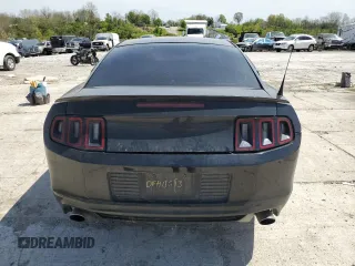 2014 Ford Mustang V6 with VIN 1ZVBP8AM6E5252007, listed as a Copart auction lot 54146195 with 129,127 mi miles and Salvage Title. Bid and sale history available at DreamBid. Image 6.