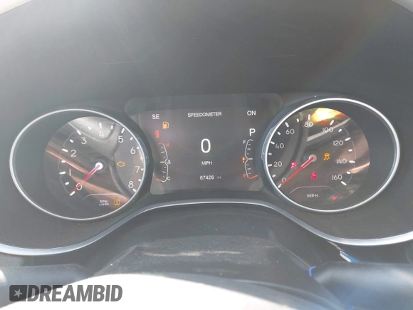 2020 Jeep Compass Limited with VIN 3C4NJDCB4LT119586, listed as a IAAI auction lot 41961357 with 67,426 mi miles and . Bid and sale history available at DreamBid. Image 7.