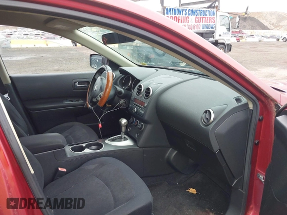 2009 Nissan Rogue S with VIN JN8AS58VX9W189895, listed as a IAAI auction lot 42191843 with 89,279 mi miles. Bid and sale history available at carsss.com. Image 5.